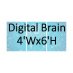 Digital Brain 4'Wx6'H